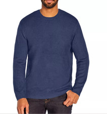 New 59.95 GAP Quality Designers Men Navy Crew Neck Sweater Size: XXL