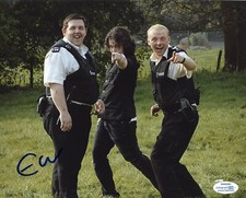 Edgar Wright Hot Fuzz Autographed Signed 8x10 Photo ACOA 