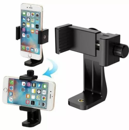 Smartphone Holder Tripod Adapter Cell Phone Bracket Mount Clip for Selfie Stick - Zdjęcie 5 z 8