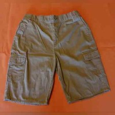 Boys Levi's 100 Cotton Elastic Waist Cargo Shorts - Size Large