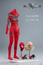 VERYCOOL VCL-1010 Red Spider Clothing & Heads Set 1/6 fit Phicen Female body