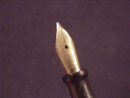 + DIAMANT STIFT, SCHWARZ/PERLE, NPT, LF C. SPÄTE 20ER JAHRE - Bild 8 von 9