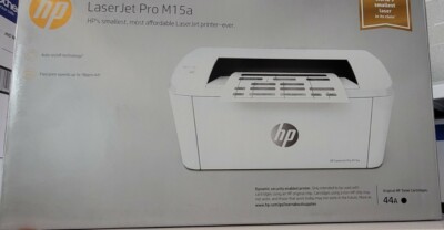 HP LaserJet Pro M15a Laserdrucker M15 (Schwarz Drucker,USB) monochrom + XL Toner
