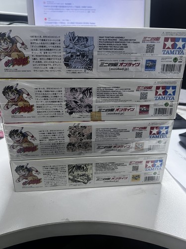 tamiya mini 4wd kit Collection Set Vintage 94666 94667 94668 94669 - Picture 3 of 4