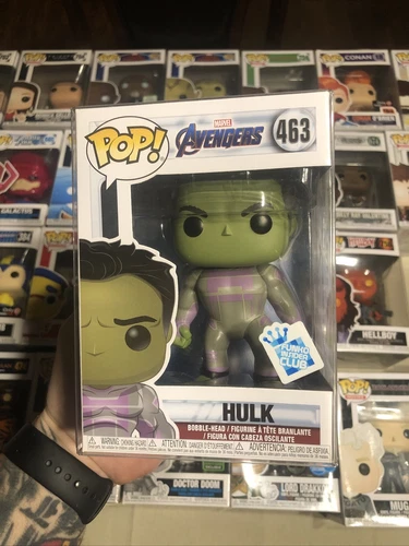 Funko Pop! Avengers End Game HULK #463 GAMESTOP Vinyl Figure w/Protector