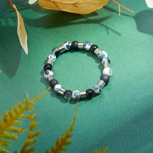 UNICRAFTALE 100pcs 6mm Column European Beads Stainless Steel Jewellery Making x2 - 第 3/4 張圖片