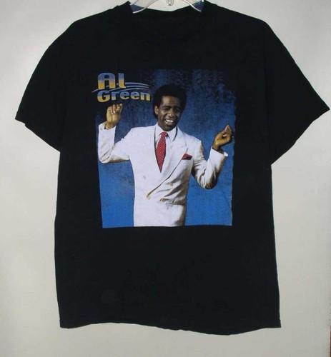 2002 Tour CA LA Al Green Shirt Short Sleeve Black Unisex S-5XL 1H0070