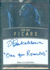 Picard Season 2 & 3  Hanna-Lee Sakakibara  Inscription  Autograph Card