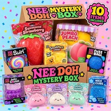 Authentic Needoh Mystery Box Blind Box 15 Items Squishy Sensory Toys Brand New