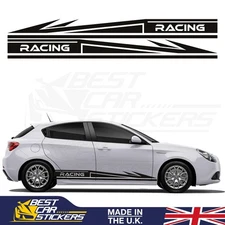 For Alfa Romeo Side Racing Stripes Decals Stickers Car Graphics Vinyl
