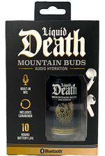 Liquid Death Mountain Buds True Wireless Earbuds Bluetooth w/Carabiner Brand NIB