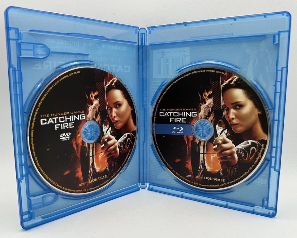 The Hunger Games: Catching Fire (Blu-ray DVD Widescreen) Jennifer Lawrence 2013 - Image 3 of 3