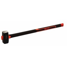 KS-Tools 142.6401 Vorschlaghammer mit Fiberglasstiel abgerundete Kanten