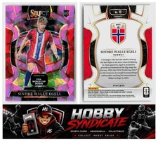 2025-26 Panini Select Road to Fifa World Cup 2026 #10 Sindre Walle Egeli Pink