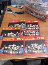 Vintage 1978 Lesney England Matchbox COLLECTORS TOY CATALOG Lot of 6