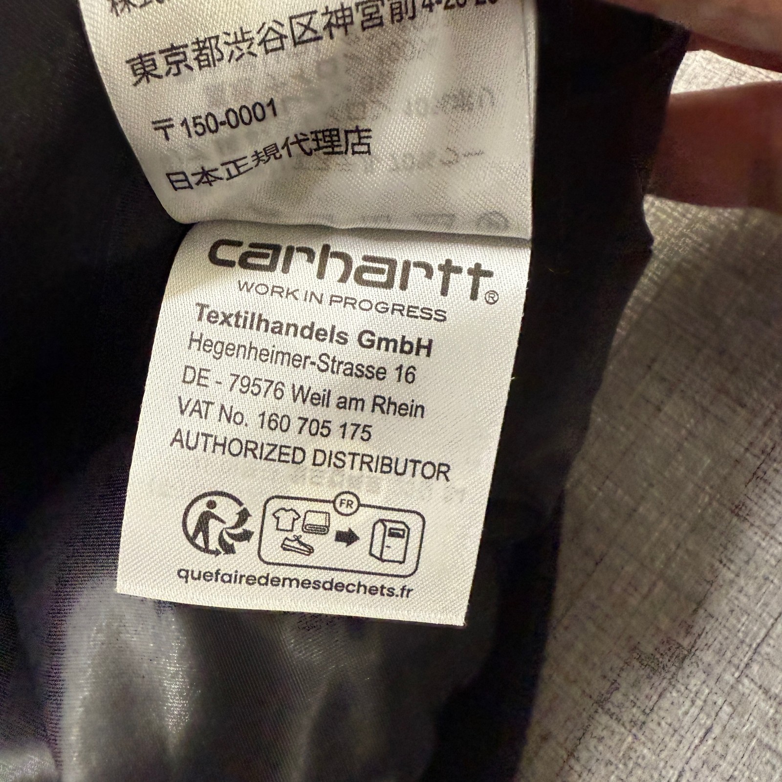 Carhartt WIP Brown Ducks Bomber Jacket Men's L Black Varsity Faux Leather thumbnail 18