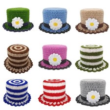 !Klopapiermütze Klohut Klorolle gehäkelt Klopapierhut Bad Auto Oldtimer Deko NEU