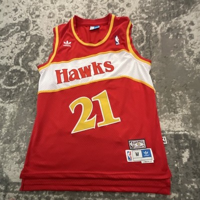 adidas NBA Atlanta Hawks Dominique Wilkins #21 Hardwood Classics 