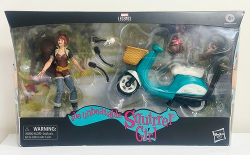 Marvel Legends The Unbeatable SQUIRREL GIRL on Scooter Deluxe Figure E8600