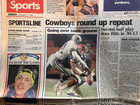 1994 SUPER BOWL XXVIII Newspapers Cowboys vs Bills ~ Jan 30–31 ~Emmitt Smith MVP — photo 5