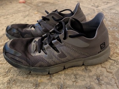 Salomon Predict RA Gray Lightweight Lace Up Running Shoes 40684 Men's Size 9