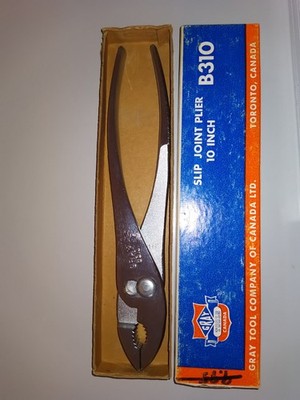 Slip Joint Pliers Made in Canada Zange Gleitgelentkzange