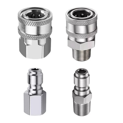 #ad 4pcs 3 8 Inch Adapter Kit Garden Pressure Washer Quick Connect Easy to install $17.57