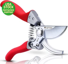 Pruning Shears Gardening Scissors Heavy Duty Garden Pruner Grass Clippers