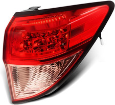 Outer Tail Light Red Passenge Side Compatible with 2016 2017 2018 HRV HR-V Rear