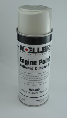 Moeller 025425 OMC White 64-76 Stern Drive Motor Paint Pack of 2