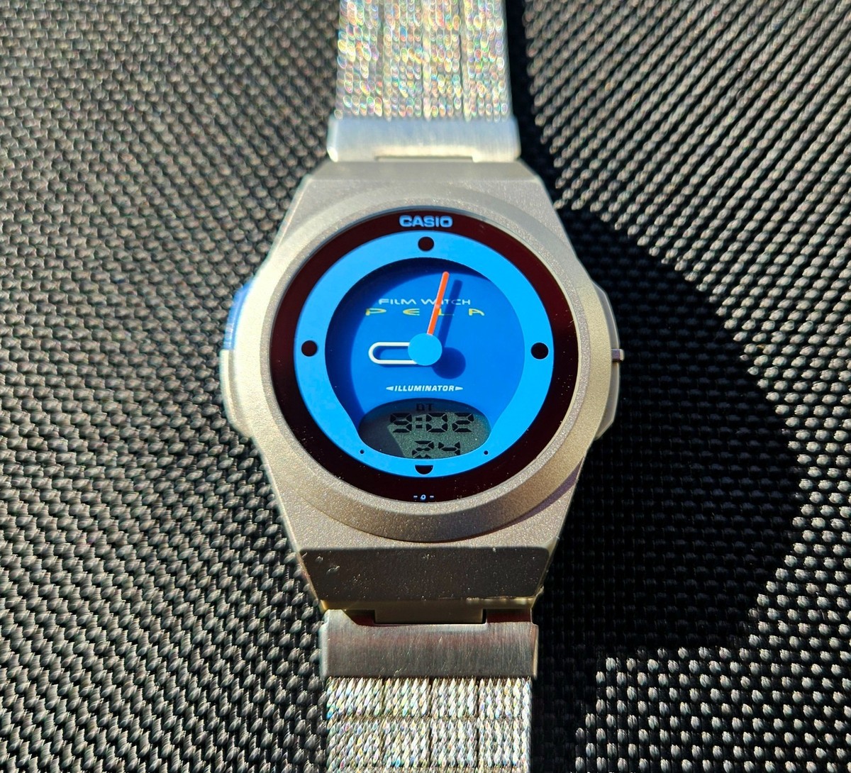 CASIO Film Watch PELA FS-08 Rare Vintage | eBay