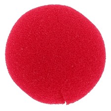 Red Foam Clown Nose One Size Fits Most Ideal for Costume Parties