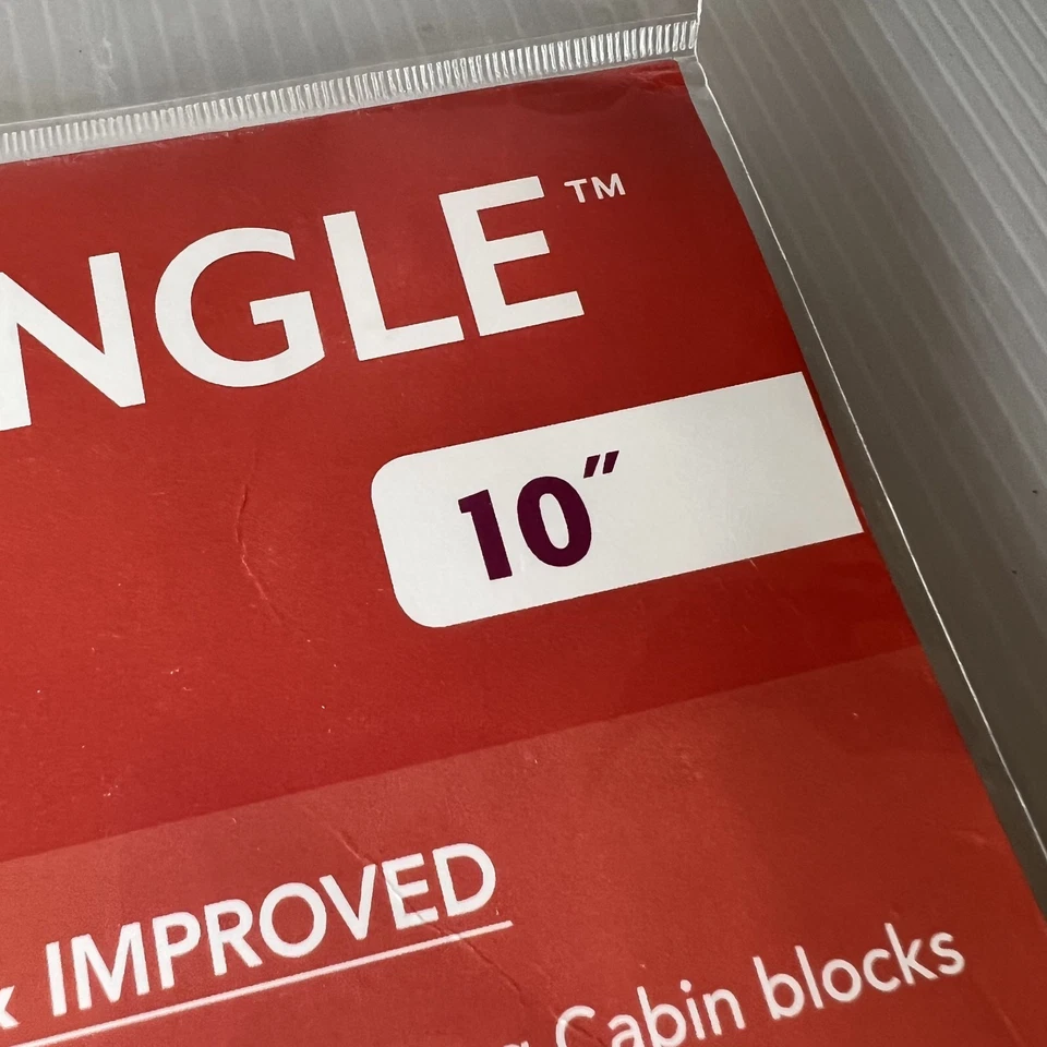 Набор из 3 прозрачных линейок для шитья квадратные J-образные тачки Clearview треугольник J портной модные - Изображение 3 из 4