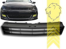 Sportgrill Kühlergrill für VW Polo 6R schwarz