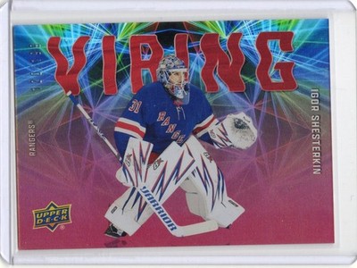 2025-26 series 2 Vibing Red Igor Shesterkin 120/199 #VB-23