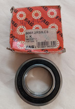 FAG 6007.2RSR.C3 Ball Bearing 38mmx51mmx12mm Deep Groove Double Sealed