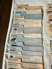 GI Joe Figure File Card Lot Vintage 45 Cards