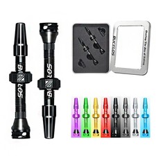 Tubeless Bike Presta Valves Aluminum Alloy 40-100mm MTB Road Removable Core