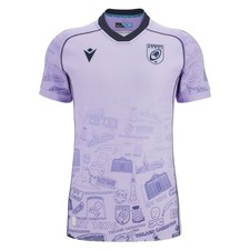 Image of Macron Cardiff Rugby 2025/26 Mens Training Rugby Shirt Purple (Sizes S - 2XL)