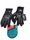 Makita Advanced Fitknit Gloves Cut Level 7 Nitrile Coated Dipped L / XL