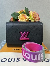 Louis Vuitton LV Black Epi Leather MM Twist Limited Edition Shoulder Bag - NWOT