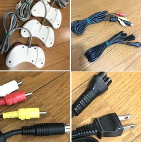 Sega Saturn Console HST-3220 w/ Box & Manual + Controllers + Cables + Game Works