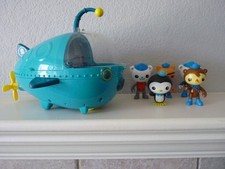 Octonauts Gup A Mission Submarine Vehicle Toy  5 Figures