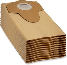 10 X BAGS TO FIT PARKSIDE LIDL WET & DRY VACUUM CLEANER PNTS 20 LITRE 33544 UK