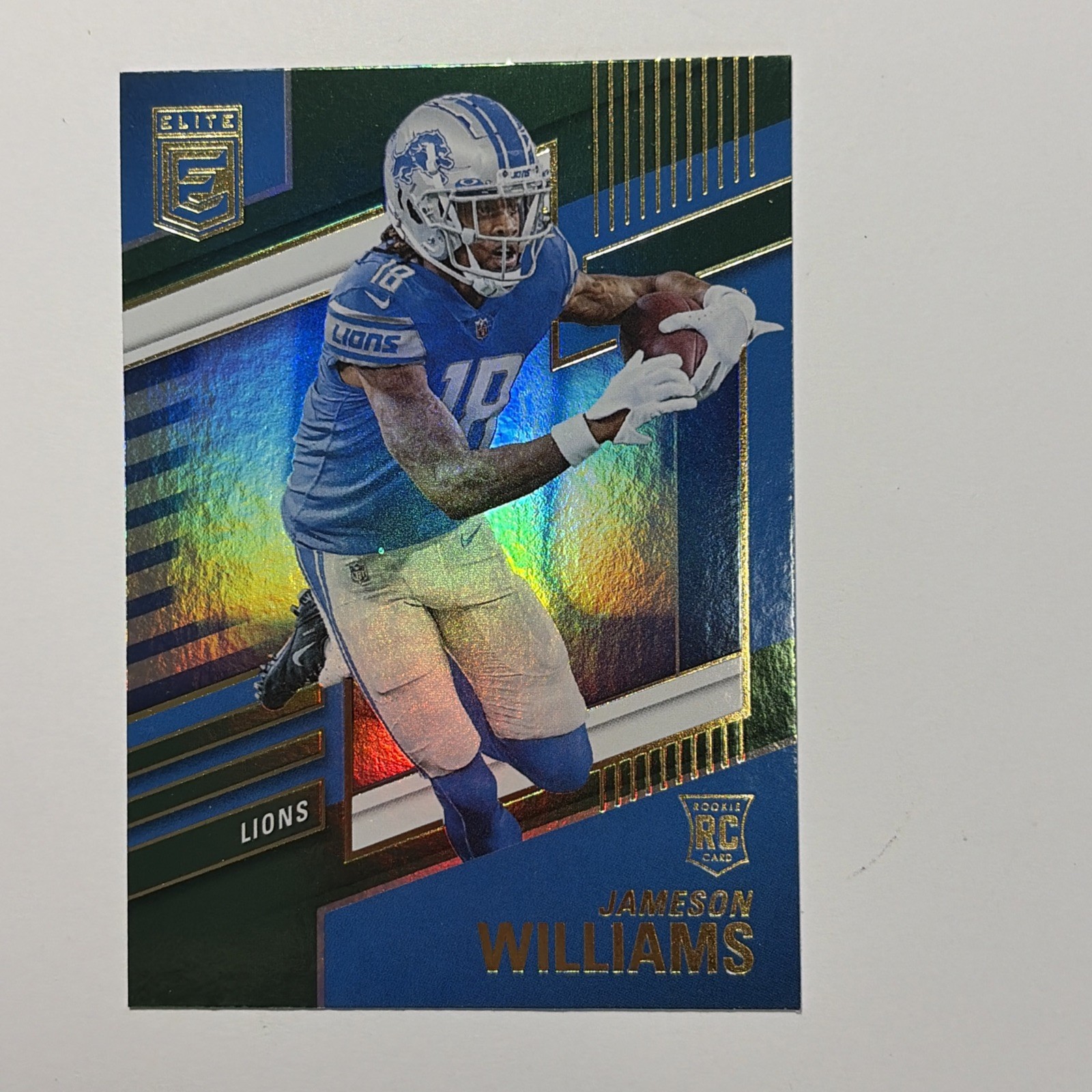 2022 Panini Donruss Elite - Rookies Jameson Williams #121 Green (RC)