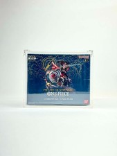 One Piece OP03 Booster Box Acrylic Case  UV Protection Magnetic Lid