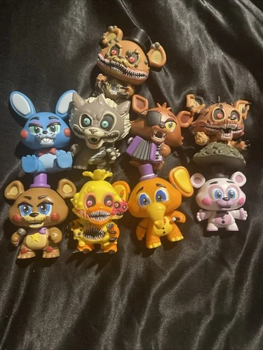 FNAF Funko Mystery Mini Lot Of 9 Twisted Ones, Pizza Sim