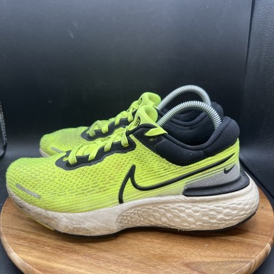 Nike Men s Size 7.5 ZoomX Invincible Run Flyknit Volt-CT2228-700 Shoes Yellow