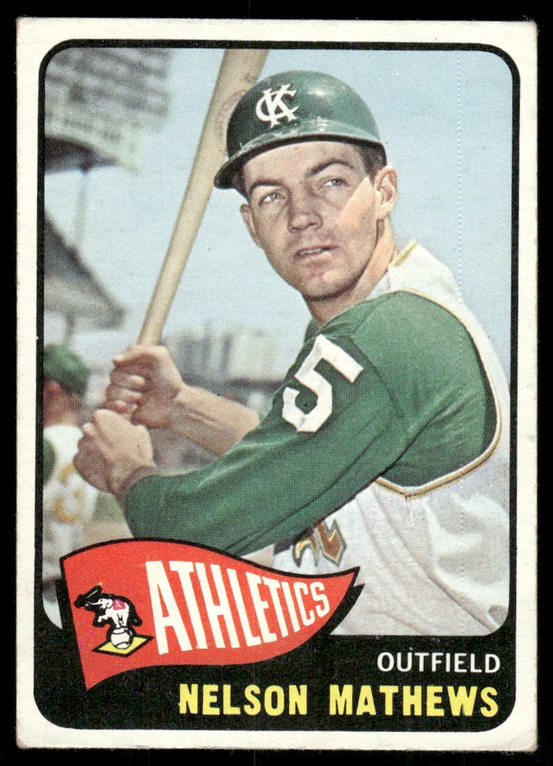 1965 Topps #87 Nelson Mathews