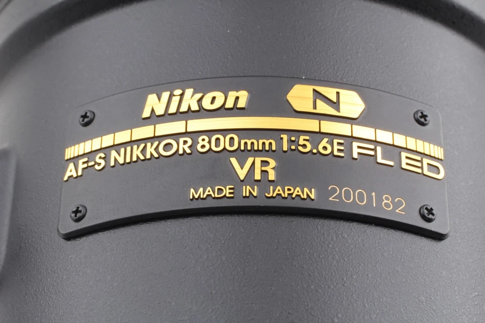 [Near MINT w/Case] Nikon AF-S Nikkor 800mm f5.6E FL ED VR Lens From JAPAN - Image 3 of 4